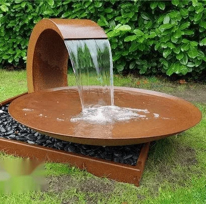 Corten water features Corten water features